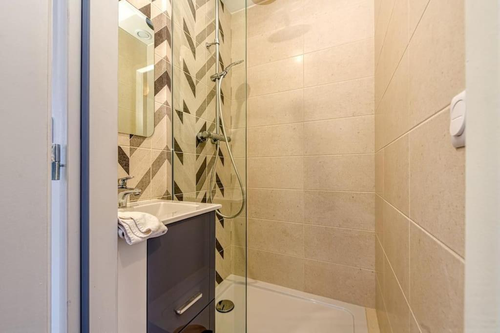 Haut Standing, 4 Ch Dont 2 Sdb Prive, Clim, Fibre Grenoble Exterior foto
