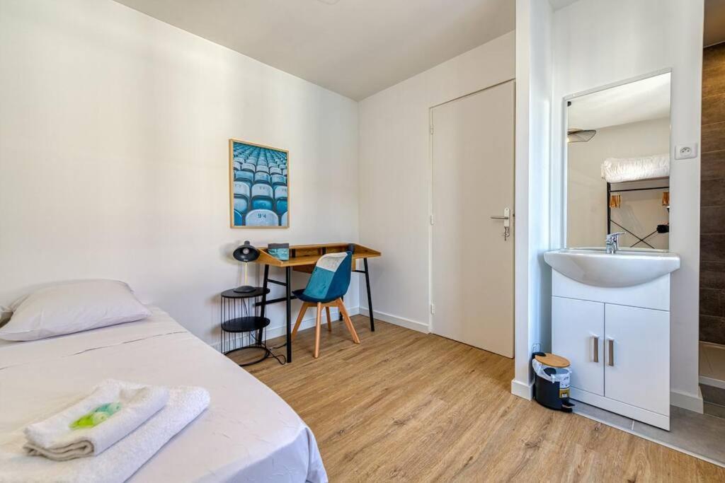 Haut Standing, 4 Ch Dont 2 Sdb Prive, Clim, Fibre Grenoble Exterior foto